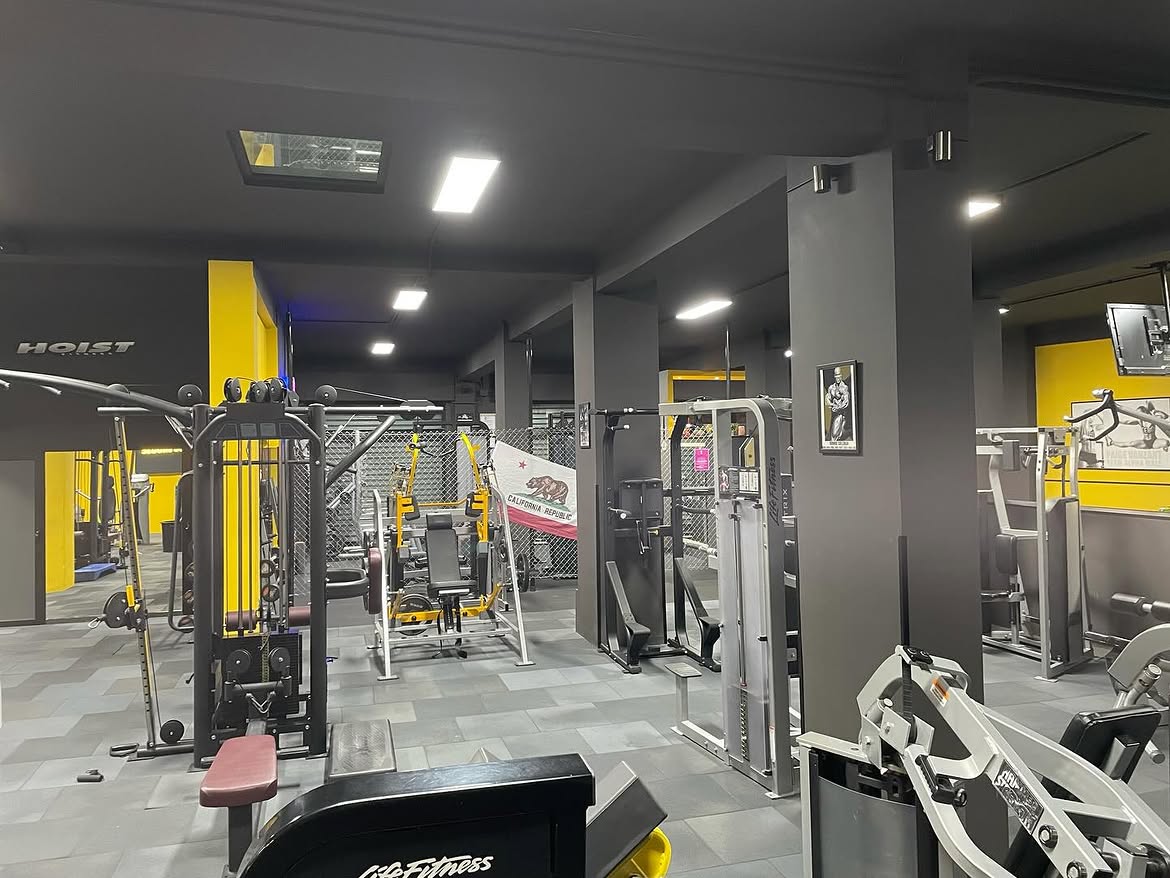 La sala attrezzi di Ultimate Fitness Finale a Taranto